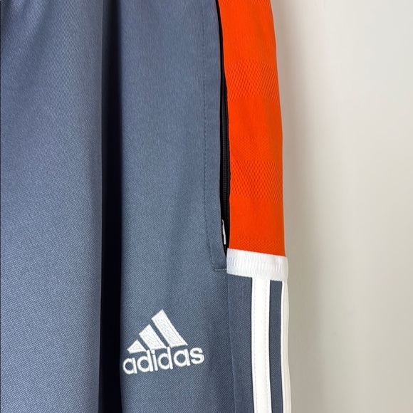 Adidas Training Color-Block 3-Stripes Pants Legend Size Large - Picture 2 of 9